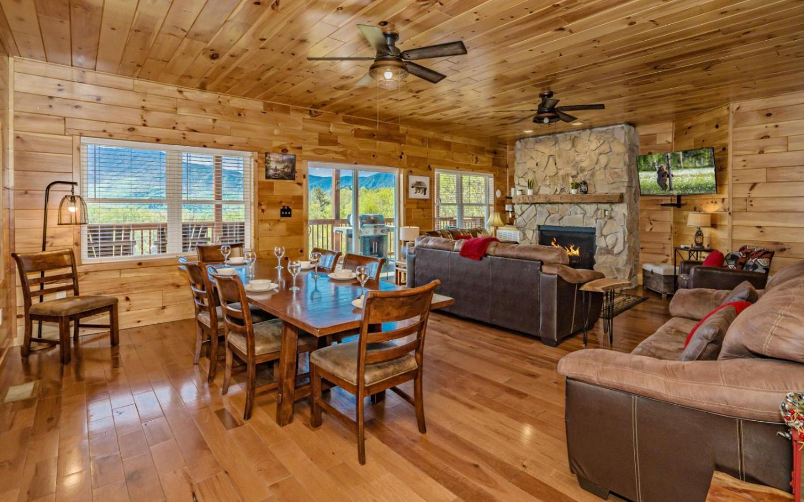 Beartastic Mountain View Lodge Gatlinburg Buitenkant foto