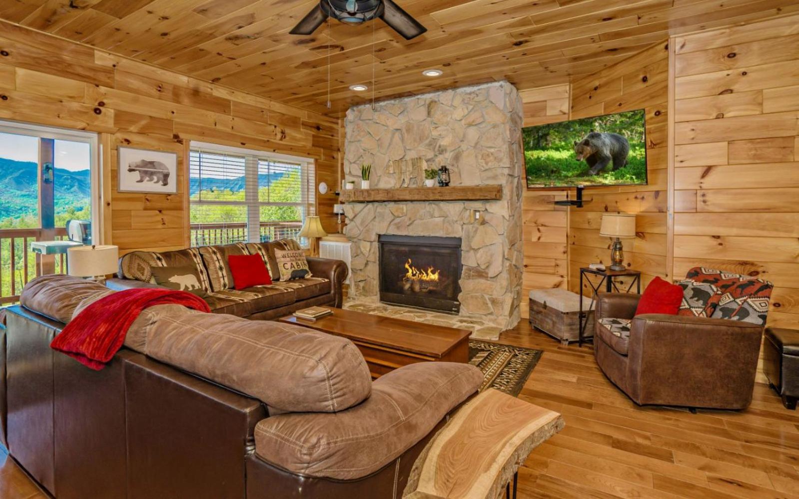 Beartastic Mountain View Lodge Gatlinburg Buitenkant foto